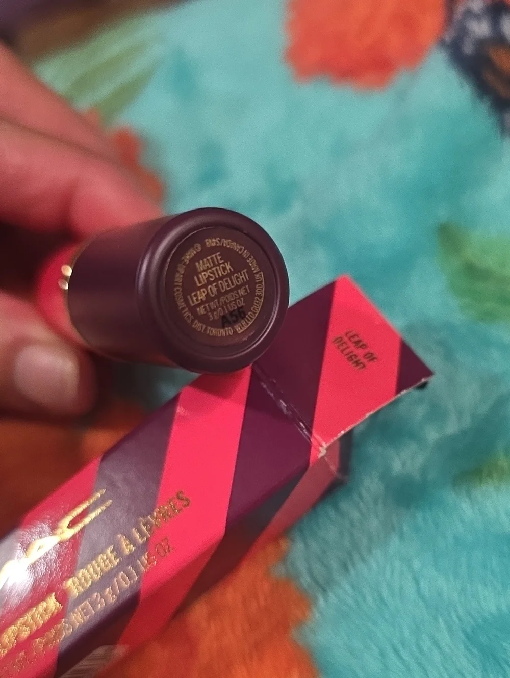 Mac Leap Of Delifht Nutcracker Lipstick NIB